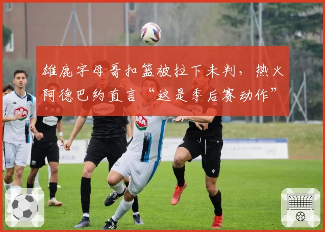 雄鹿字母哥扣篮被拉下未判，热火阿德巴约直言“这是季后赛动作”